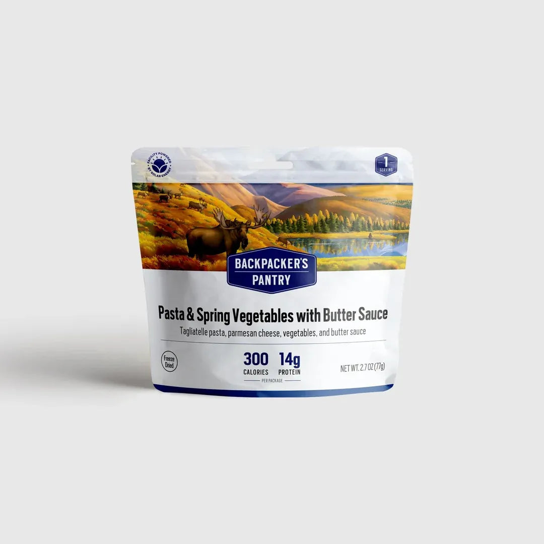 Freeze Dried Pasta & Spring Vegetables