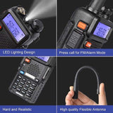 BaoFeng UV-5R 5W Dual Band (VHF/UHF) Analog Portable Two-Way Radio