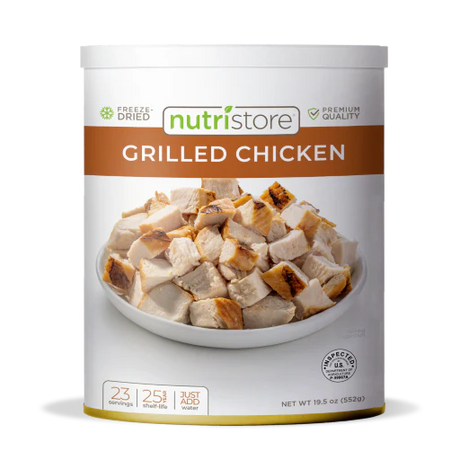 Nutristore Freeze Dried Grilled Chicken #10 Can