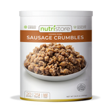 Nutristore Freeze Dried Sausage Crumbles #10 Can