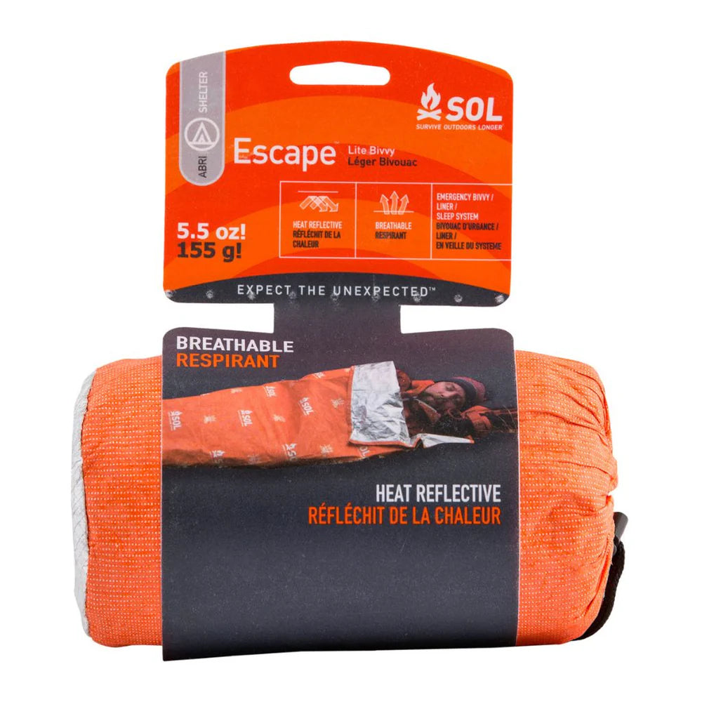 SOL Escape Lite Bivvy – Ultralight Survival Shelter