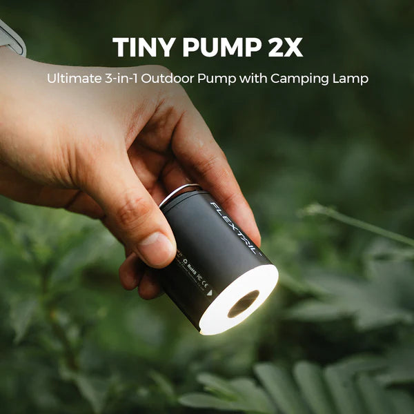 FlexTail TINY PUMP 2X 3 in 1 camping light demo