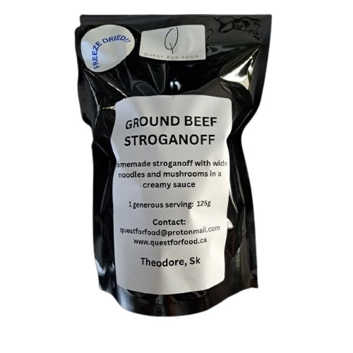 Ground Beef Stroganoff - Freeze Dried Meal