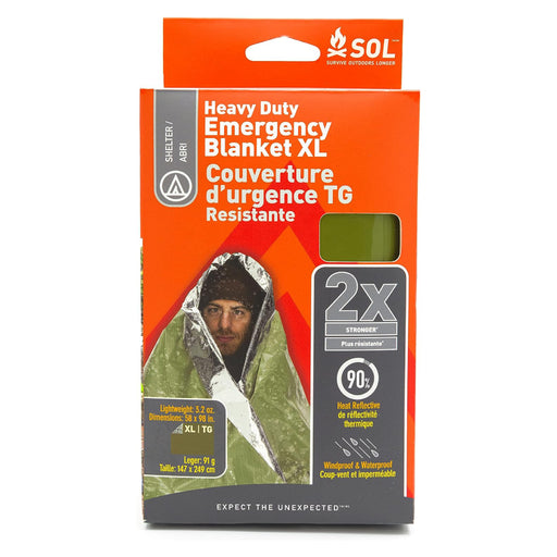 SOL Heavy-Duty Emergency Blanket XL