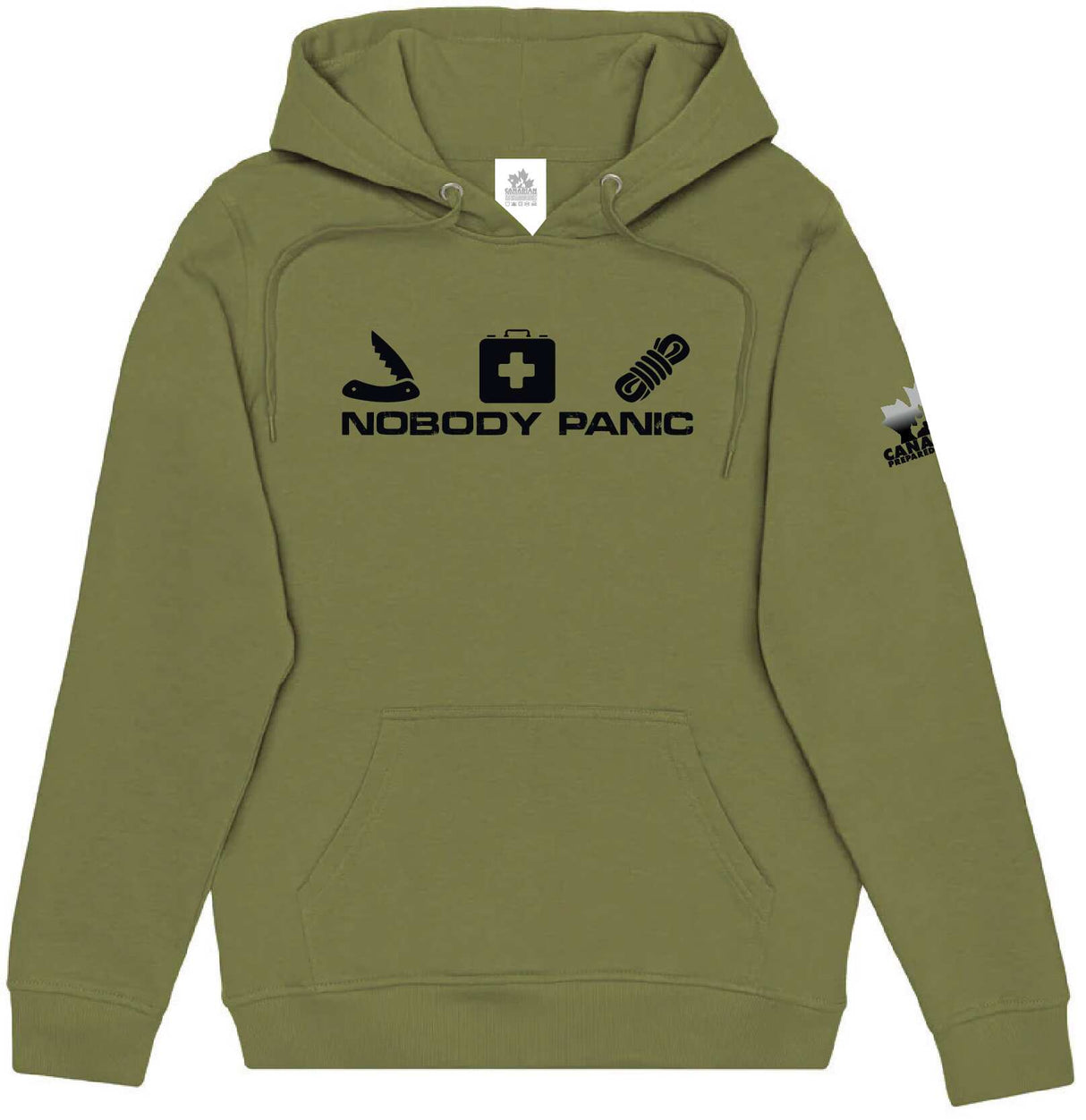 Unisex Nobody Panic Hoodie | Canadian Preparedness