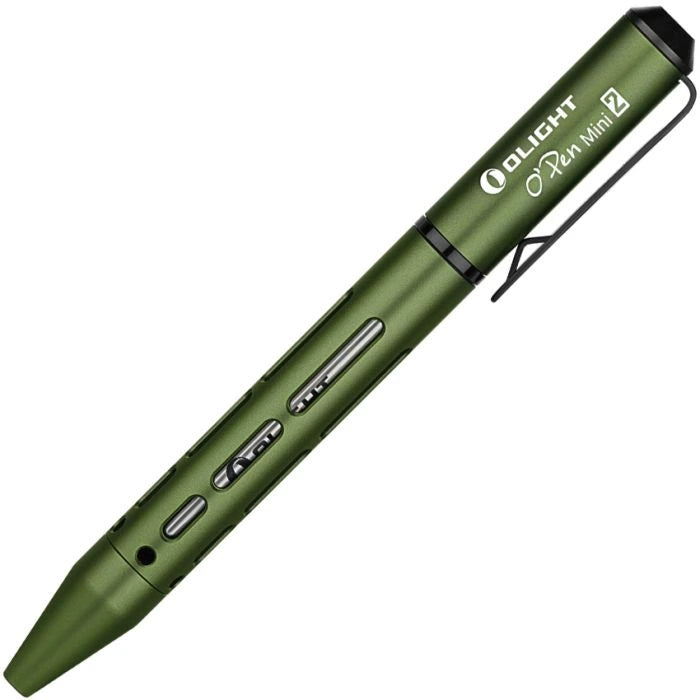 green Olight O'Pen Mini 2 – EDC Ballpoint Pen & Everlasting Pencil

