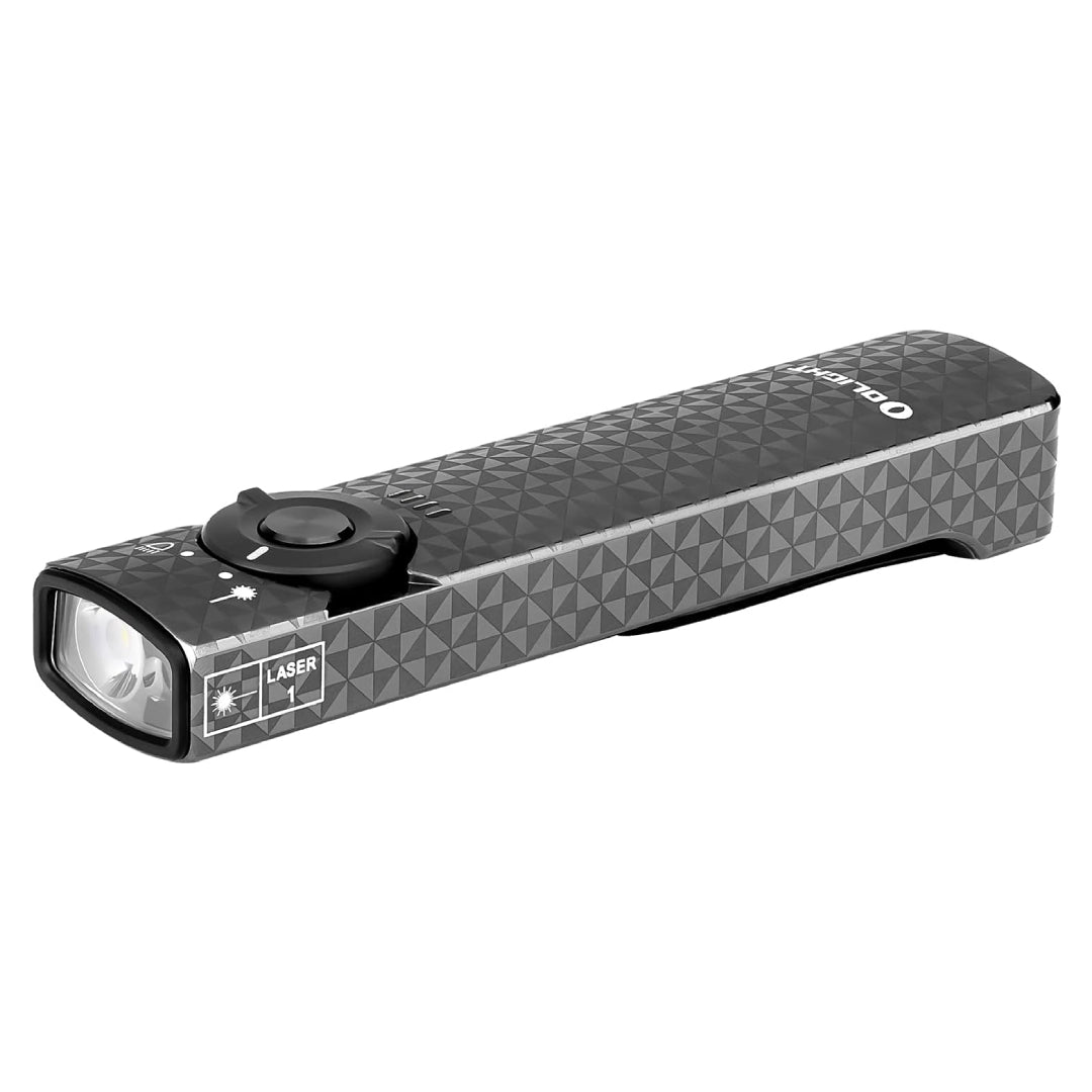 Olight Arkfeld Flat Flashlight with Green Laser & White Light