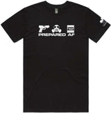 Prepared AF Canadian Preparedness black T-shirt