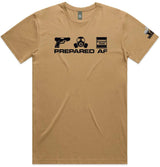 Prepared AF Canadian Preparedness khaki T-shirt