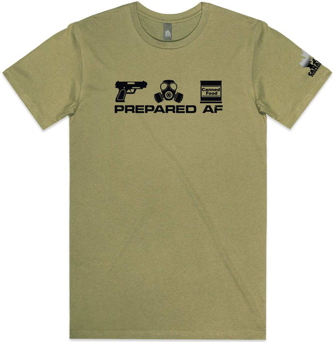 Men's Prepared AF T-Shirt | Canadian Preparedness