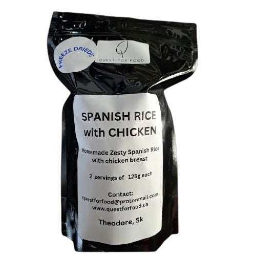 Freeze Dried Spanish Rice with Chicken