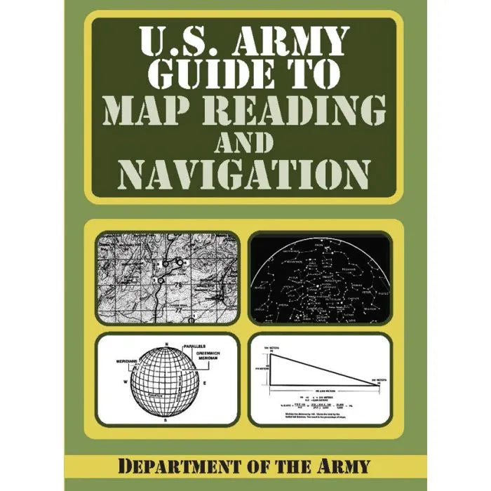 US Army Guide to Map Reading and Navigation book cover
