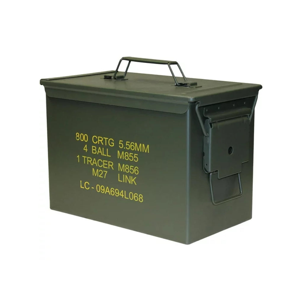 800 CRTG PA-108 Fat 50 Cal Large Steel Ammo Box – Heavy-Duty Storage