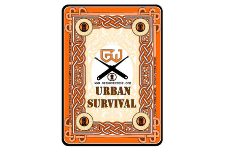 Water-resistant Grim Survival playing cards
