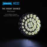 WORLDS BRIGHTEST Imalent MS32 Flashlight | 200,000 Lumen | Cooling Fan | Li-ion