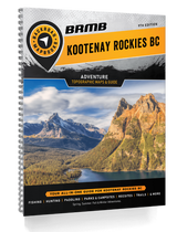 Kootenay Rockies BC Backroad Mapbooks- 9th Edition | BRMB