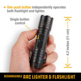 UCO Rechargeable Arc Lighter & LED Flashlight