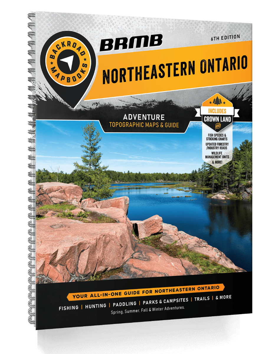 Northeastern Ontario Backroad Mapbooks- 6th Edition | BRMB