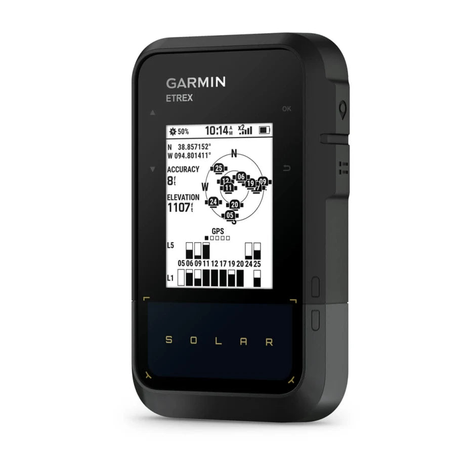 Garmin eTrex SOLAR Rugged Handheld GPS Navigator