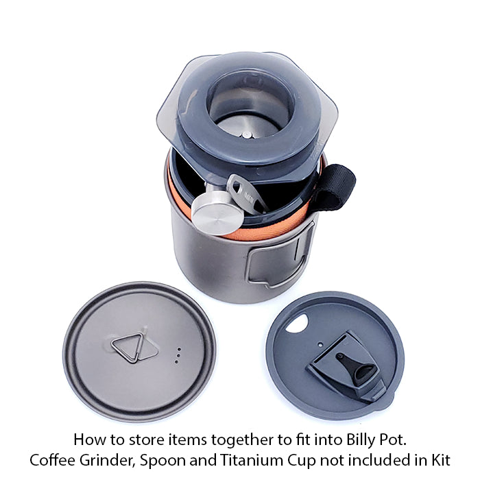 Firebox Coffee Kit - Portable Camp Coffee System