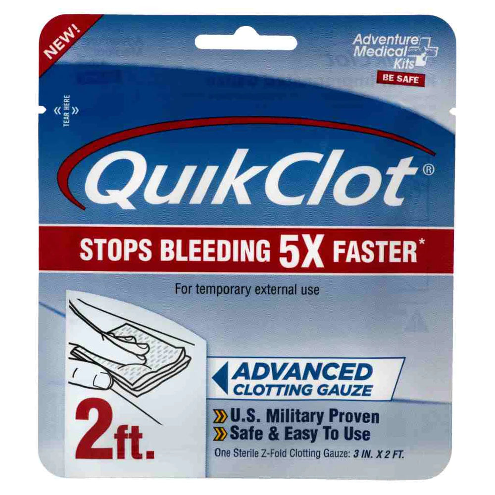 QuikClot Advanced Clotting Gauze – Military-Tested Bleeding Control