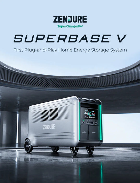 Zendure SuperBase V Power Station V6400 | 6,438Wh Semi-Solid State