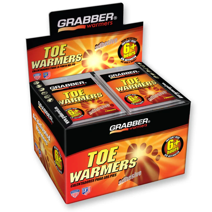 Grabber® Toe Warmers | Instant Air-Activated Heat (Up to 10 Hours!)