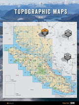 Vancouver Island BC - Victoria & Gulf Islands Backroad Mapbooks- 10th Edition | BRMB