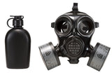 CM-7M Military Gas Mask with water bottle