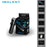 Imalent dm70 product packaging with it's contents laid out: Recheargable Usb battery, usb cable, D rings, Lanyard, Clip, User manual, and a Holster.