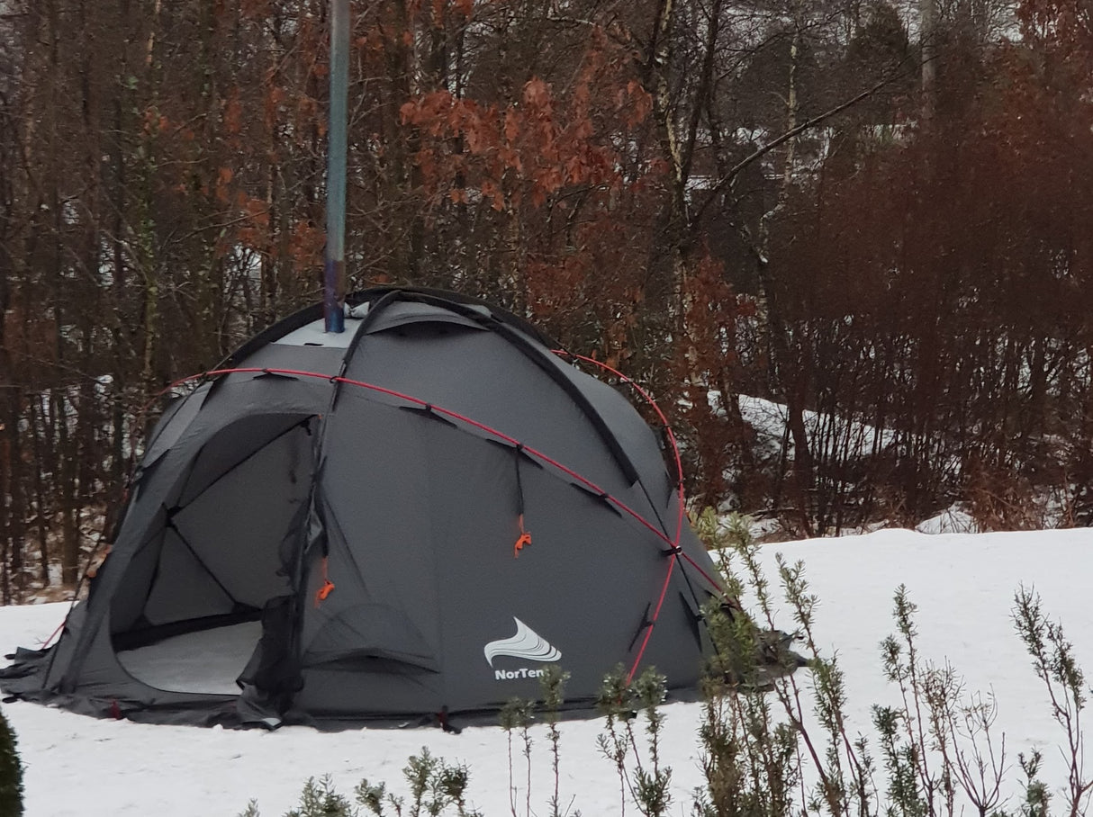 NorTent Gamme 4 - Winter Hot Tent for 4 People