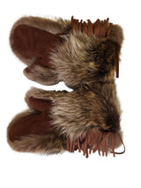 Men's - Raccoons Fur Mitts (Made in Canada)