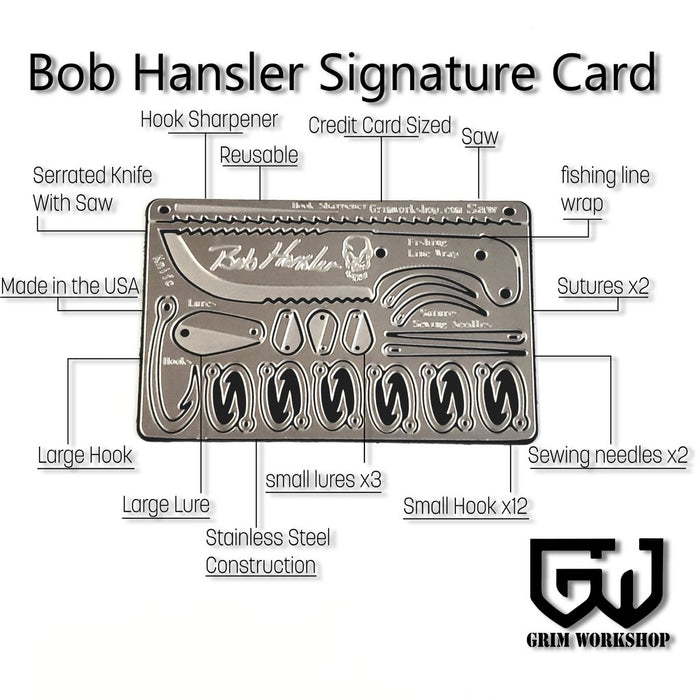 Survival Card- Bob Hansler Wilderness Card