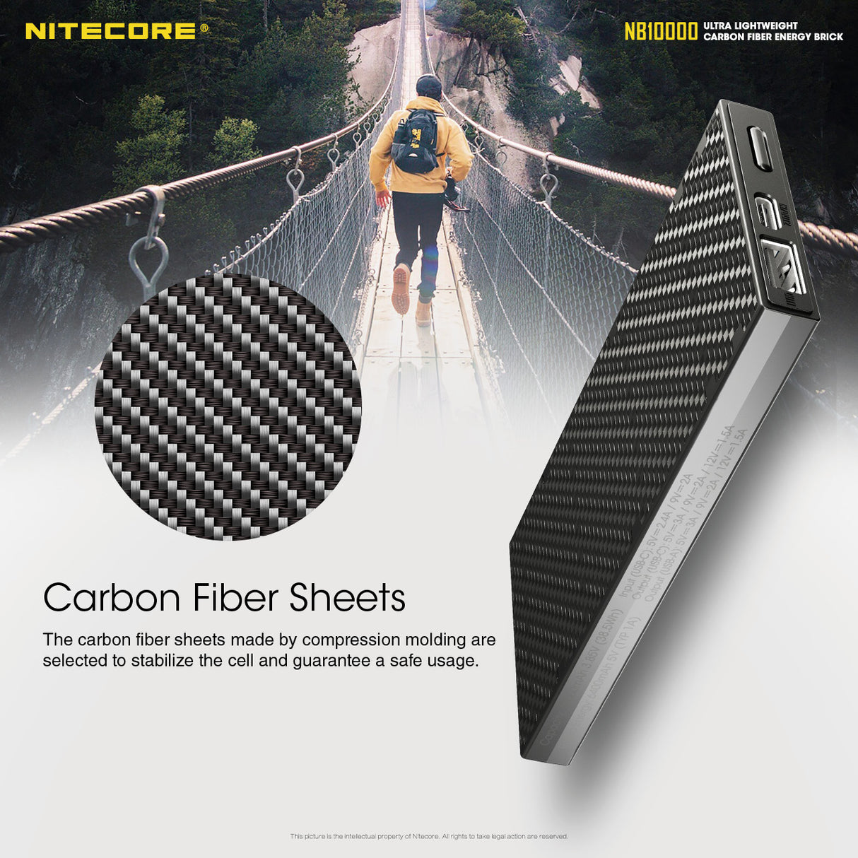 Nitecore NB10000 MAH Charger