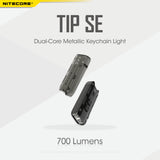 Nitecore TIP SE Dual-Core Metallic Keychain light