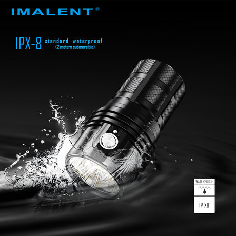 Imalent MS06 25000LM IPX-8 Waterproof Flashlight