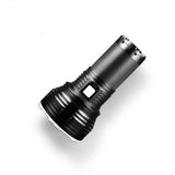 Imalent Rt35 Cree XHp35 HI LED Search flashlight in Black with a white illuminated power button.