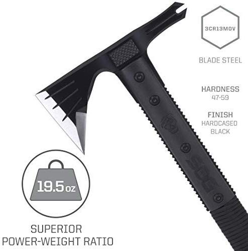 SOG Survival Hawk w/ Ferro Rod/ Paracord Wrap