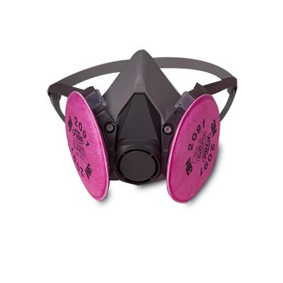 North Safety 770030L 7700 Series Silicone Half Mask Respirator Large (1 EA)