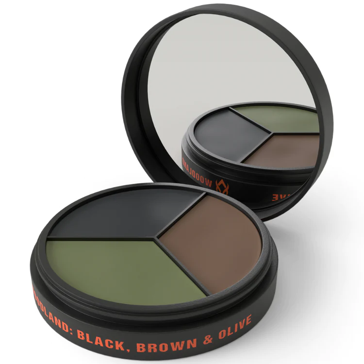 Arcturus Mil-Spec camo face paint compact open with visible mirror