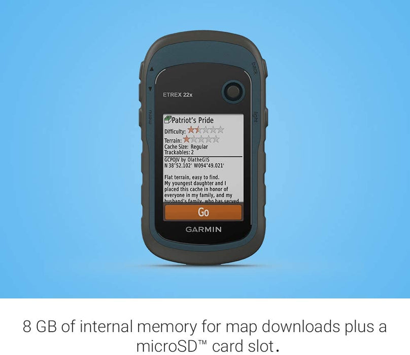 Garmin eTrex 22X Rugged Handheld GPS Navigator