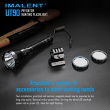 Imalent UT 90 PREDATOR Hunting Flashlight Kit (1308 meters- 4800 Lumens)