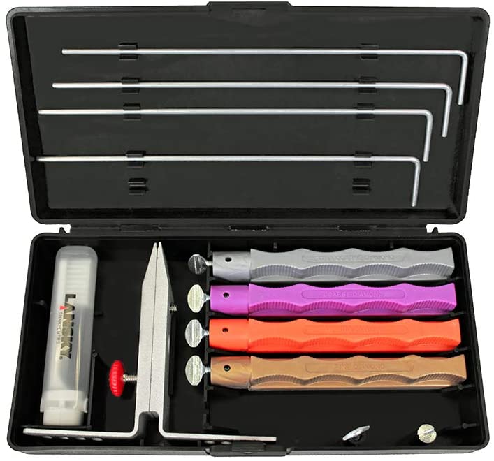 LANSKY DELUXE DIAMOND Sharpening set- 4 Guide Rods