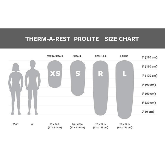Thermarest Prolite Large (Self-inflating mattress) Ultralight