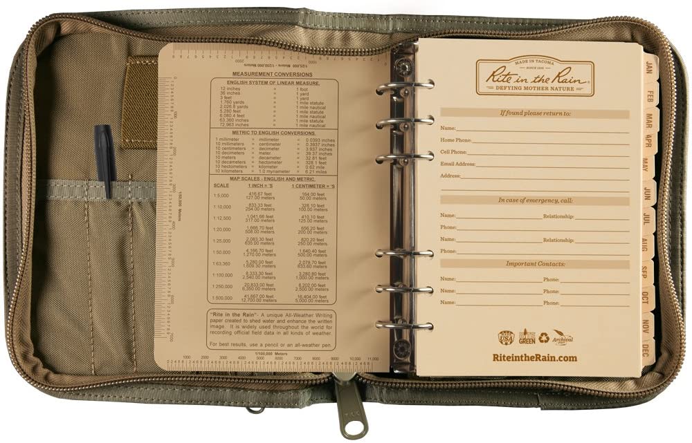 Rite in the Rain All-Weather Field Planner 4 5/8" X 7" Planner Kit