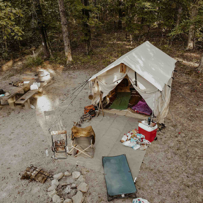 Deer camp outlet tent