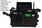 Kaito KA700 4 Way Powered Emergency Radio with Bluetooth