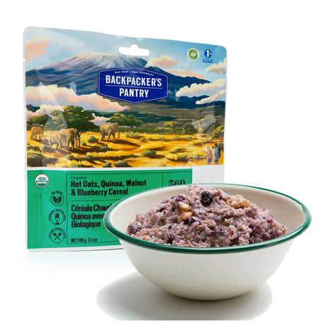 Backpackers Pantry- Hot Blueberry, Walnut, Oats & Quinoa