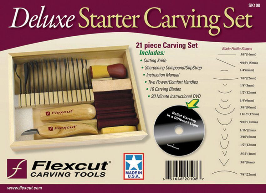 Flexcut Deluxe Starter Carving Set