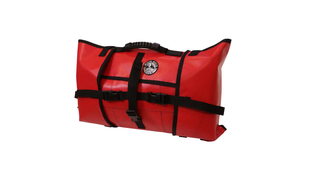 PackRoll (FIRST AID RED) Non-Modular Bug Out Roll